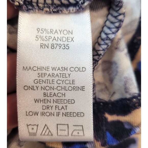 Lot Of 3 LOGO by Lori Goldstein Size S Sleeveless Tunic Tops Camo Animal Print - Picture 8 of 13